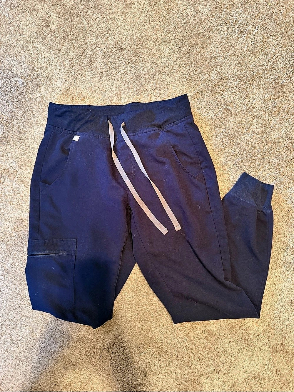 FIGS Zamora Jogger Scrub Pants Navy XXS